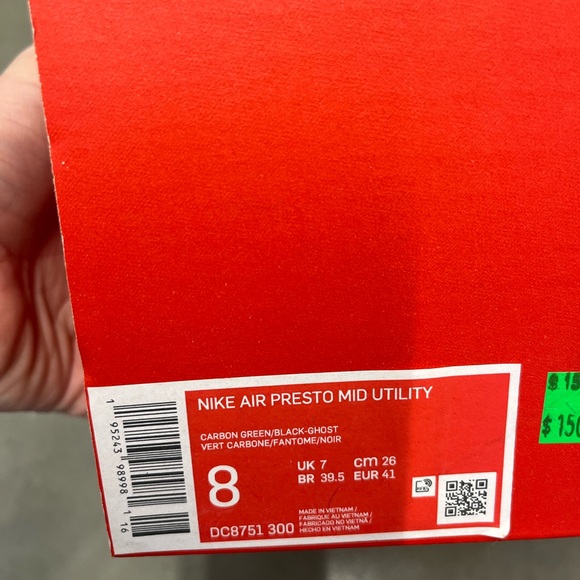 Nike Air Presto Mid Utility “Star Wars Pack” Boba Fett - Picture 9 of 9